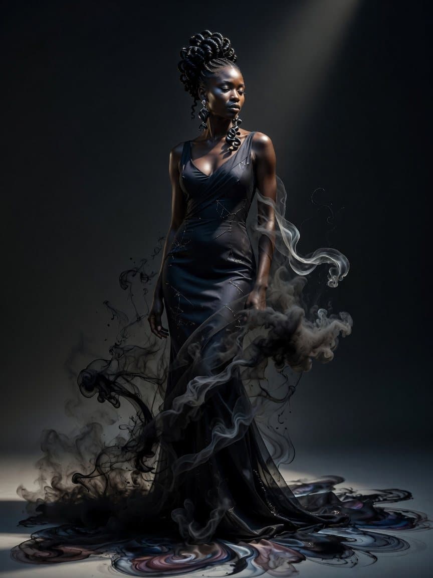 An editorial look from a collection generated out of one brief