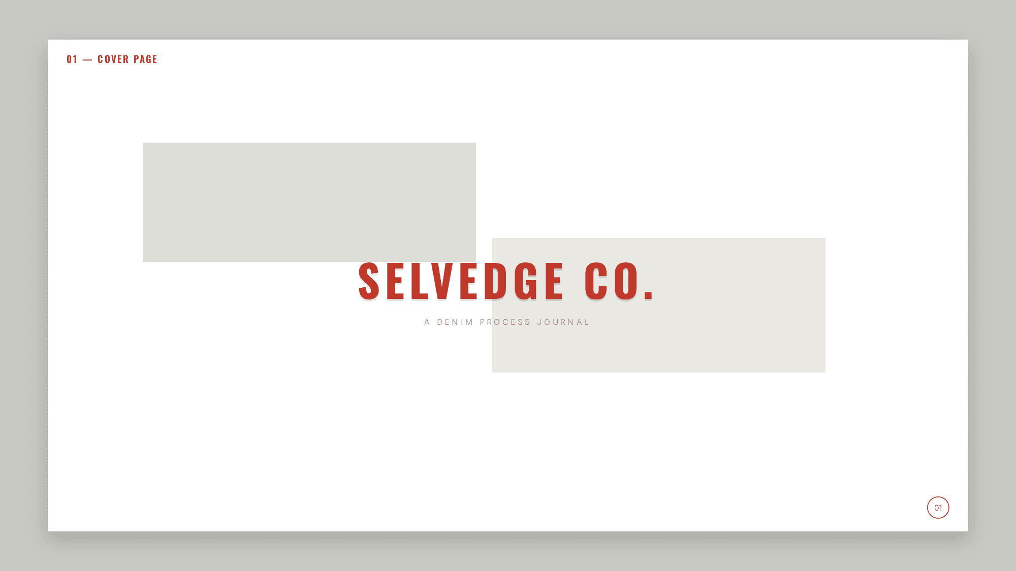 Selvedge Co. - Denim Process Journal, a portfolio produced by McLeuker AI