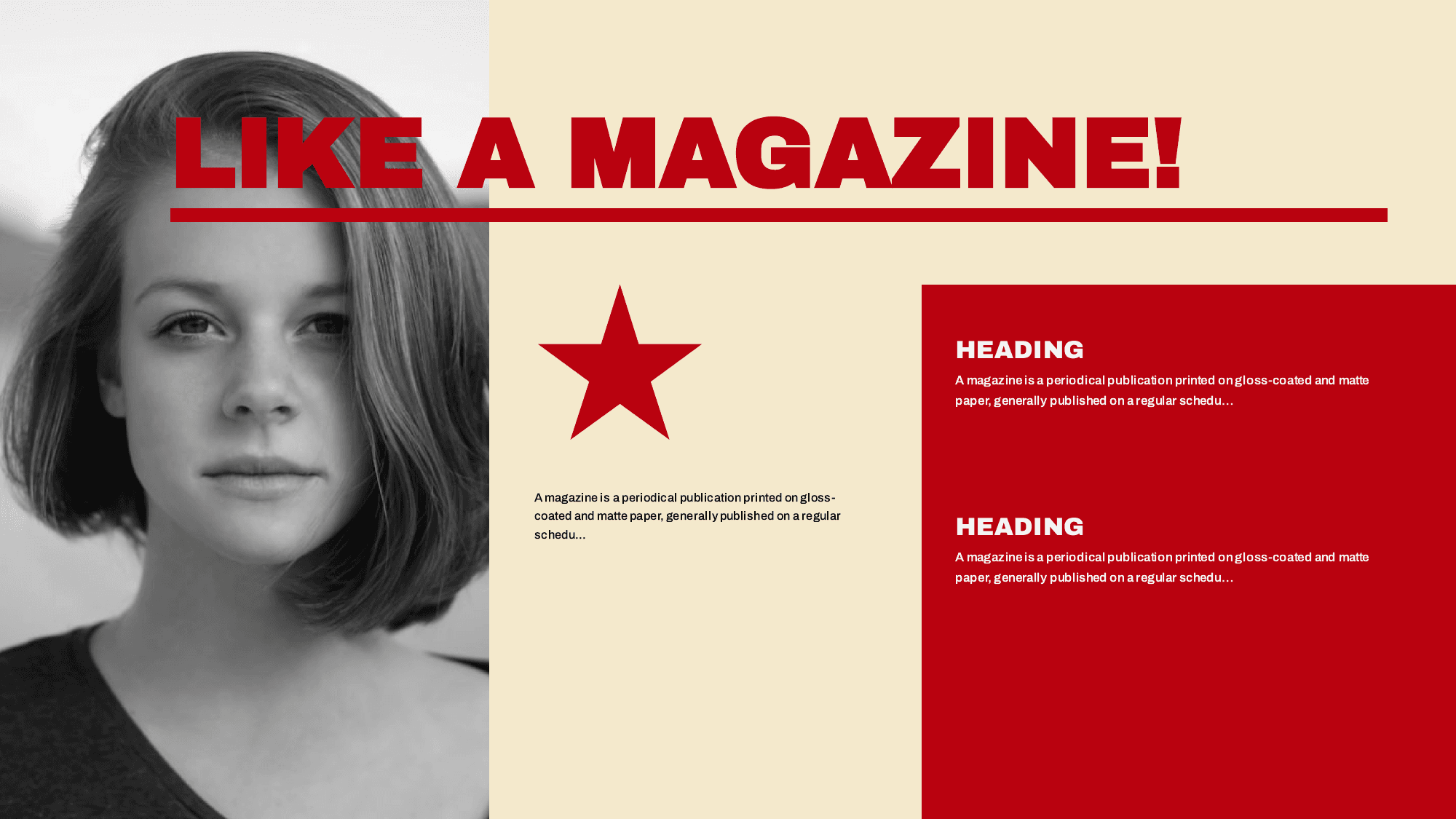 Like a Magazine - Like a Magazine, a portfolio produced by McLeuker AI